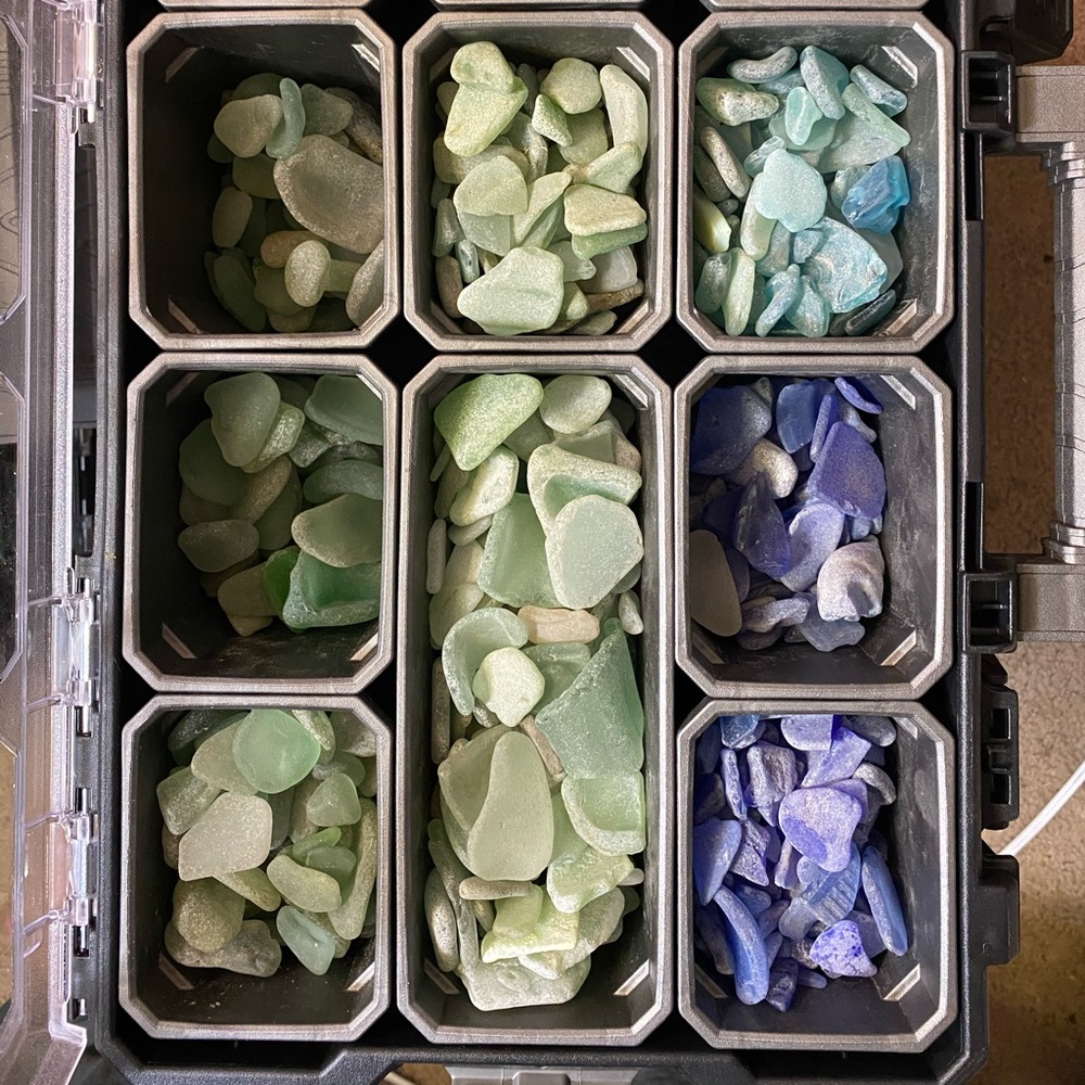 Massive Seaglass Collection For Jewelry